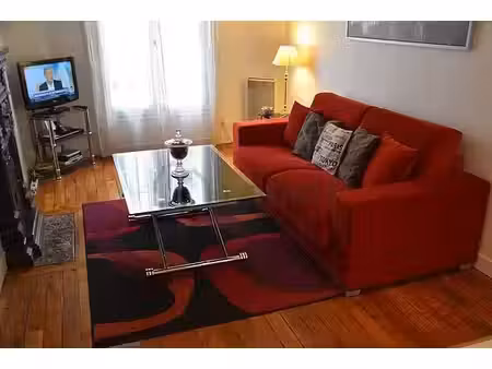 appartement 1 chambre meublé avec cheminée
