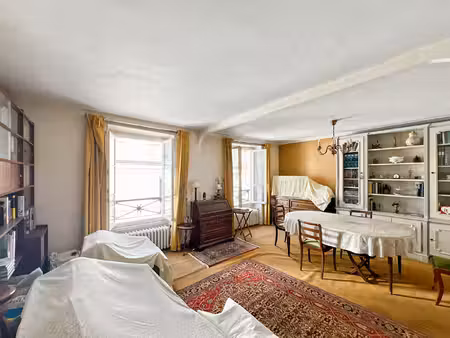 paris 17e - batignolles / plaine monceau - 3 pièces 52 25 m² - double séjour - calme - asc