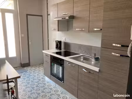 appartement meublé t2 ruffec avec balcon