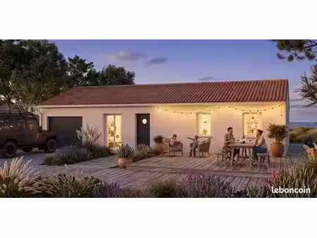 projet de construction d'une maison 85 m² avec terrain à tesson (17)