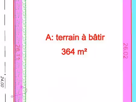 terrain à batir  hors lotissement  libre de constructeur