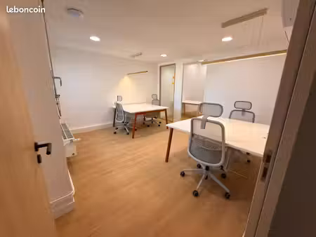 bureau neuf meublé 23m² (4 à 6 postes) à louer – saint-mandé 94160 – tout compris