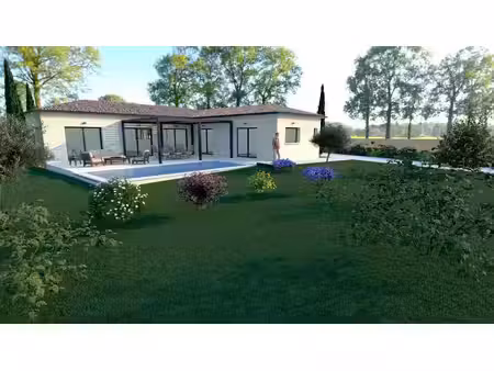 terrain avec maison neuf à vendre