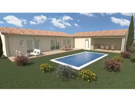 terrain avec maison neuf à vendre