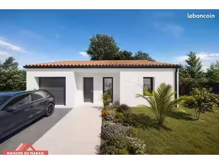 maison 70 m² avec terrain à angliers