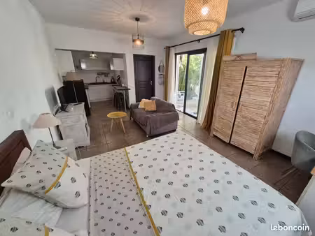 location studio meublé de 55m²