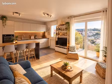 appartement 3 pièces 58m²