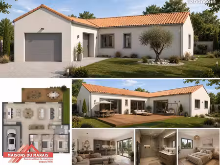 maison 80 m² avec terrain à saint-medard-d'aunis