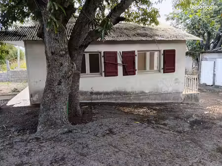 à vendre – maison des années 1960 à rénover (71 m²) sur terrain d'exception de 1 176 m²