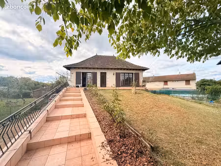 ? à vendre – maison de plain-pied avec grand jardin – vendue louée