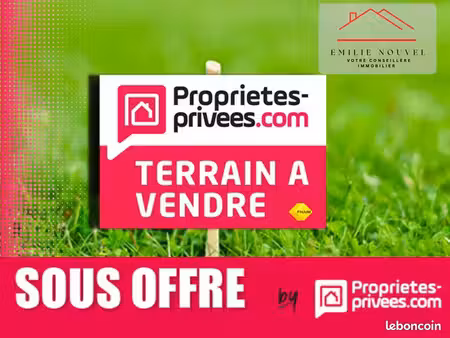 terrain 1 065 m² lanmodez
