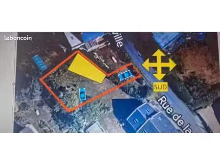 terrain constructibre 350m2