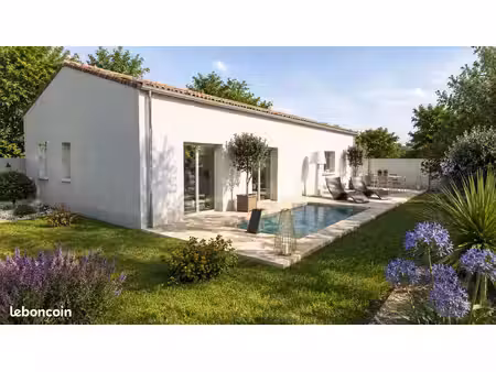 projet de construction d'une maison 3 chambres avec terrain à dompierre-sur-mer (17)
