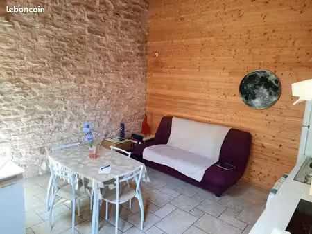 appartement 40m² 2 pièces meublé