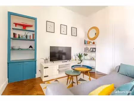 appartement meublé chambre + bureau centre ville