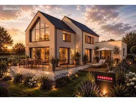 projet de construction d'une maison 200 m² avec terrain à plancoet (22)