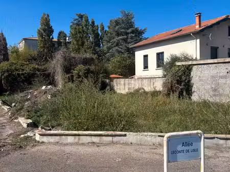 terrain constructible montélimar  hors lotissement