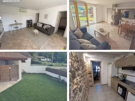 appartement t2 bis + jardin
