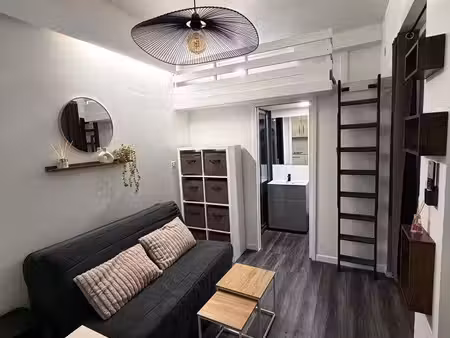 biarritz – studio 12 m² avec mezzanine face à l’hôtel du palais