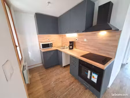 appartement rénové type 2 - centre ville