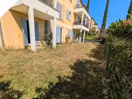 appartement t4 + grand jardin + garage + parking - st christol les alès