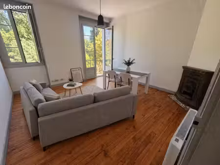 agréable t3 meublé 68m2 face au jardin massey