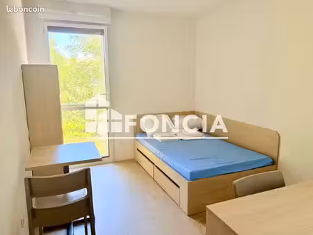 appartement meublé 17.5m² à louer 468 - villenave d'ornon 33140