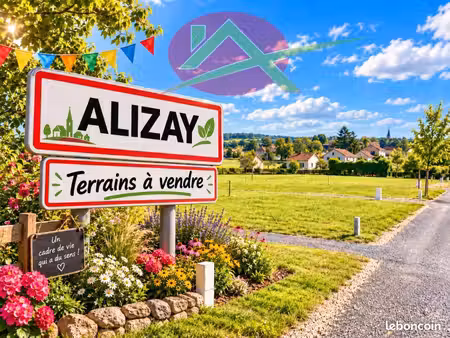 terrain 404 m² alizay