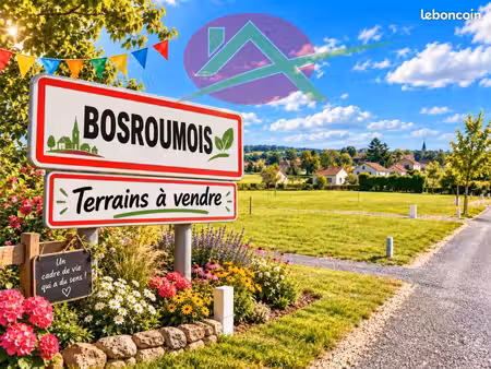 terrain 389 m² bosroumois
