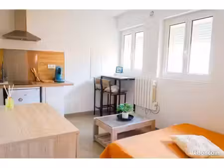 studio meublé quartier les ors