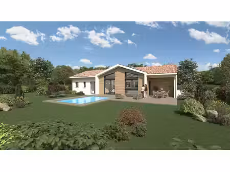 terrain avec maison neuf à vendre