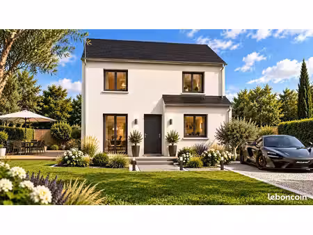 projet de construction d'une maison 108 m² avec terrain à nogent-le-roi (28)