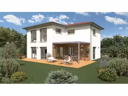 terrain avec maison neuf à vendre