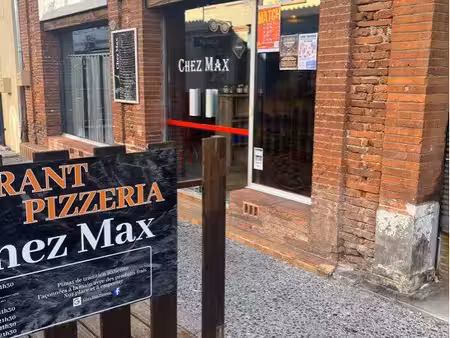 fond de commerce pizzeria / restaurant