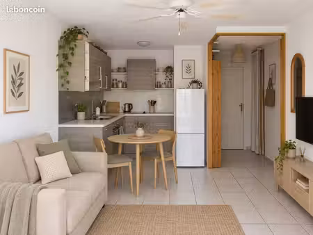 t1 bis meublé avec loggia de 10 m² et garage – blagnac