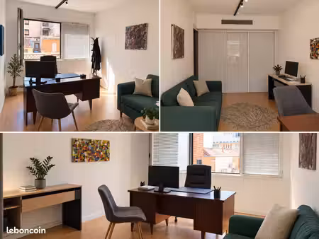 location bureau 15m² climatisé - quartier st aubin