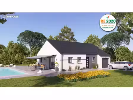 maison 78 m² avec terrain à clohars-carnoet