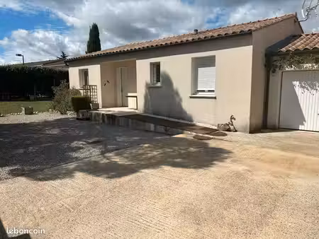 vente maison poulx récente plein pieds pmr