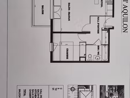 appartement 2 pièces 45m2