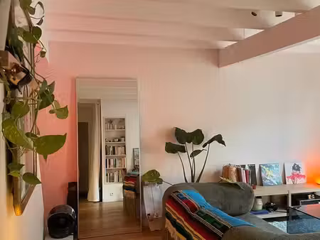 appartement t3 en duplex avec terrasse bordeaux rive droite - semi meublé