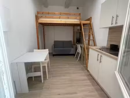 particulier loue studio proche centre-ville avec un extérieur