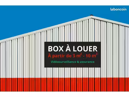 box stockage - garde meuble à louer