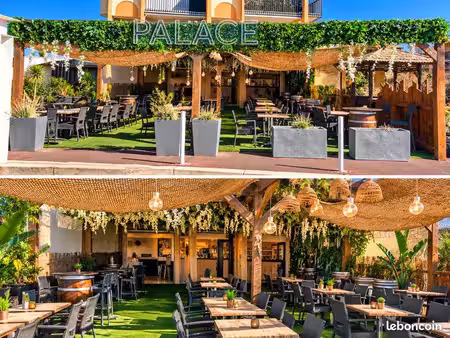 restaurant / snack – grande terrasse – mer à 150 m – cap d’agde – 35 000