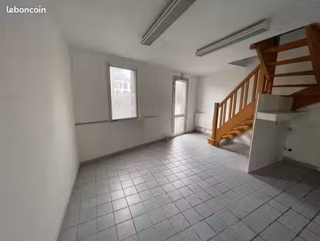 local professionnel 49 m² en plein centre de plouezoc’h – jardin privatif 40 m²