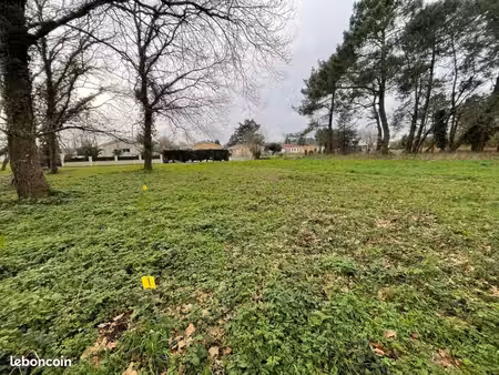 terrain 1 600 m² queyrac