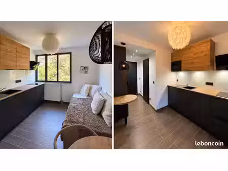 studio meublé rénové - 420 cc