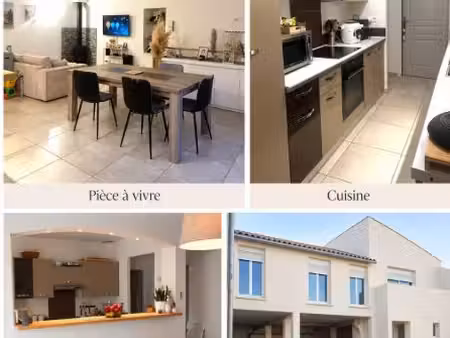appartement indépendant t4 de 98m² congénies (vaunage) - balcon et parking