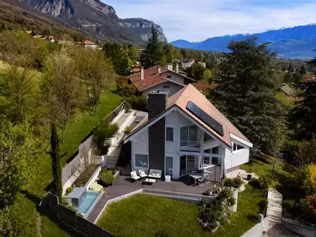 maison contemporaine de 200 m² – vue panoramique sur belledonne et le vercors – saint-ismi