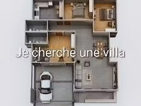 je cherche une villa