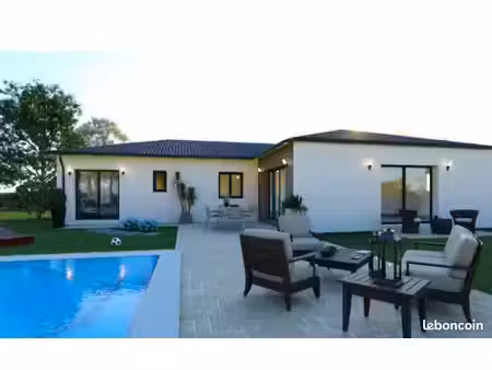 idéal maison 90m² avec terrain à gragnague